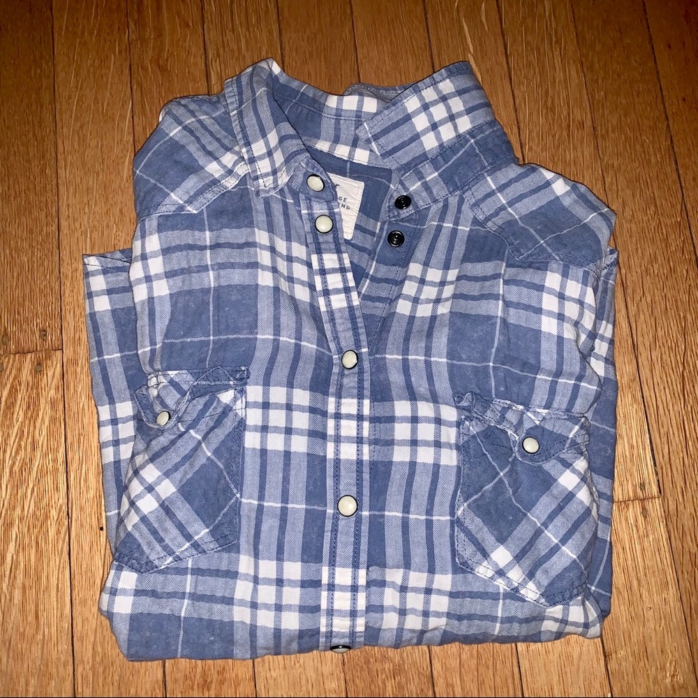 American Eagle Vintage Boyfriend Flannel